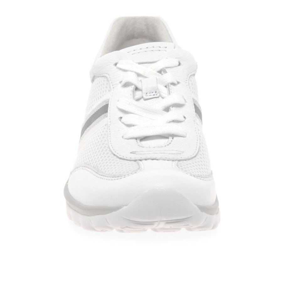 Helen Baskets De Sport Femme Blanc/argent Gabor | Exclusif